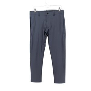 Western Rise AT Chino Pants Men's 32x33 Blue Gray Stretch‎ Business Casual